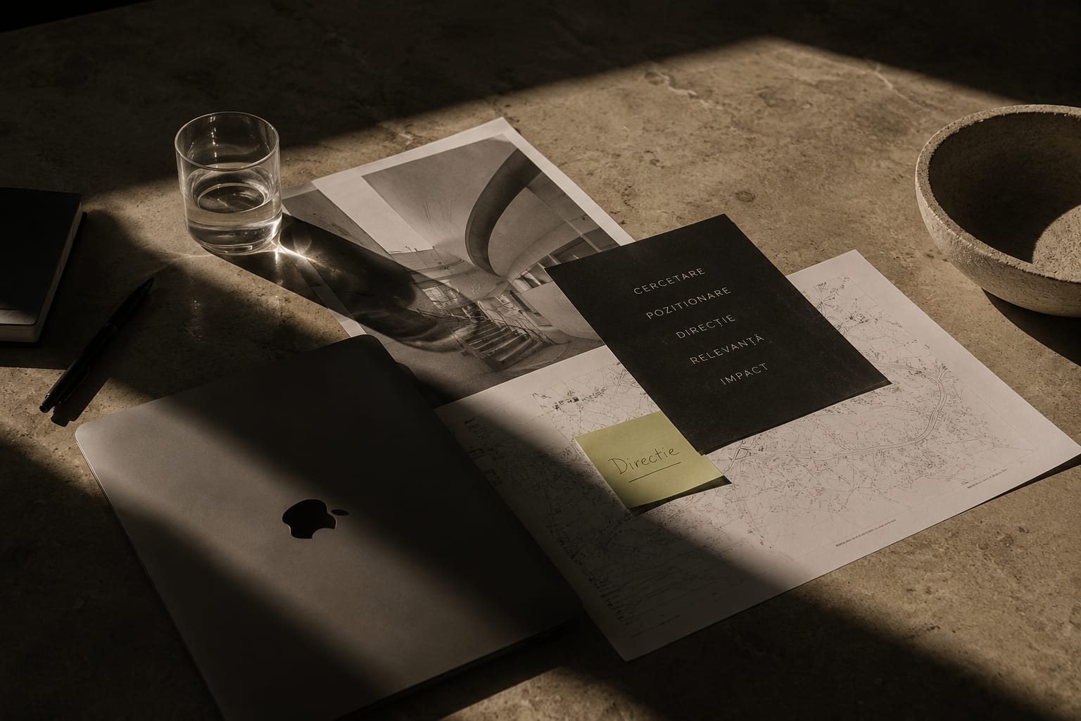 Detaliu editorial, atmosferă de brand